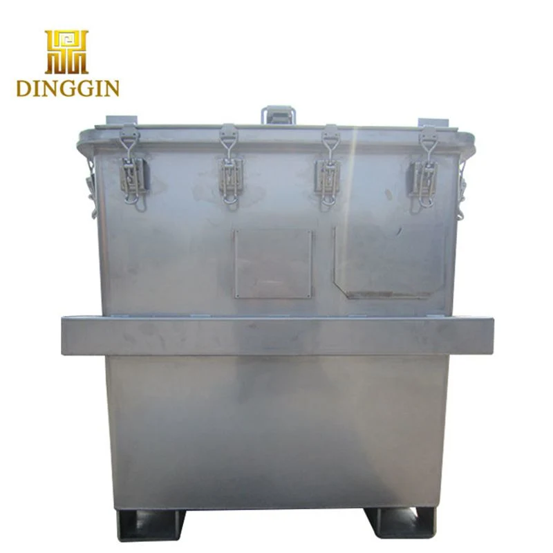 550 Gal Stainless Steel Liquitote IBC Tote Tank